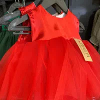 لباس کریسمس بچگانه قرمز و سبز