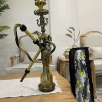 قلیان برنز طرح اسب