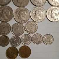 مجموعه دو مدال و سکه های شاهنشاهی|کلکسیون سکه، تمبر، اسکناس|اصفهان, خانه اصفهان|دیوار