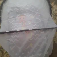 پشه بند نونو همراه بابالش|تخت و صندلی بچه|قم, امامزاده ابراهیم|دیوار