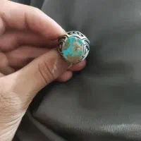 انگشتر نقره دست ساز بزرگ سنگین