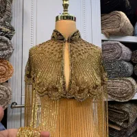 کرایه انواع سردوشی مجلسی رو دوشی سنگدوزی کریستال|لباس|شیراز, لب آب|دیوار