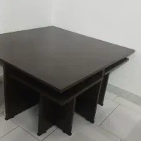 میز جلو مبلی و ۴ عدد عسلی