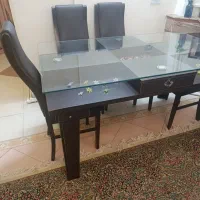 میز ناهار خوری با صندلی|میز و صندلی غذاخوری|کرمان, |دیوار