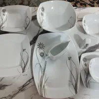 ظروف آشپزخانه نو و تمیز