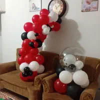 بادکنک تزئین شده مناسب تولد|صنایع دستی و سایر لوازم تزئینی|رشت, فلسطین|دیوار