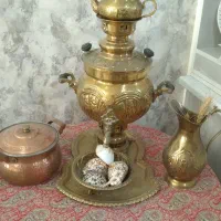 سرویس  سماور ذغالی