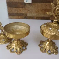 ظروف برنجی|کلکسیون اشیاء عتیقه|سبزوار, باهنر|دیوار