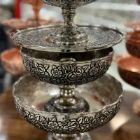 ظروف مسی اصل زنجان با پرداخت اقساطی|ظروف سرو و پذیرایی|اهواز, چهارصد دستگاه|دیوار
