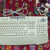کیبورد فراسو با استراحتگاه مچ دست+موس