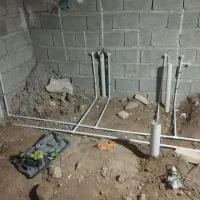 سیم کشی ولوله کشی آب و فاضلاب|خدمات پیشه و مهارت|سراوان, |دیوار