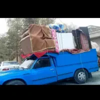 حمل اثاث منزل با کارگر وبدون کارگر با نیسان بار