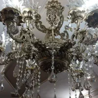 لوستر طلایی پتینه سیاه قلم