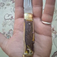 چاقو گوزن دسته زنجان