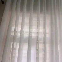 پرده  و شال  پرده یک لبه حاشیه طلا کوب