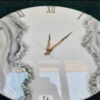 ساعت رزینی|ساعت دیواری و تزئینی|یاسوج, |دیوار