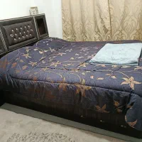 تخت دو نفره همراه تشک طبی