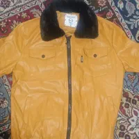 کاپشن چرم اصل