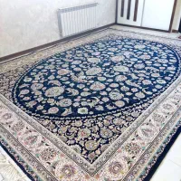 یک تخته فرش ۱۲متری ۱۲۰۰ شانه تراکم ۳۶۰۰ نو نو|فرش|تبریز, |دیوار