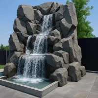 طراحی و اجرا صخره و آبنما به صورت حرفه ای