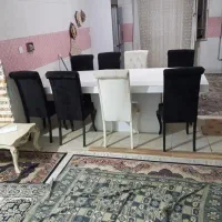میز۰نهار خوری ۸نفره|میز و صندلی غذاخوری|ماهدشت, |دیوار