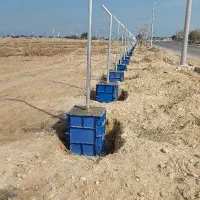 اجرای  فنس کشی ونصب سیم خاردار