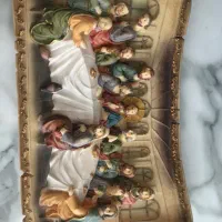 دیوار کوب رزین شام اخر