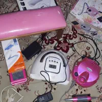 وسایل کاشت ناخن|آرایشگاه و سالن‌های زیبایی|خرم‌آباد, |دیوار