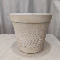 گلدان سفالی طرح دار|گل و گیاه طبیعی|قم, باجک یک|دیوار