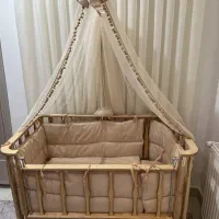 فروش تخت نوزاد وکرییل ورود روروعک