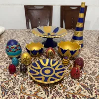 ست هفت سین، نقاشی با دست