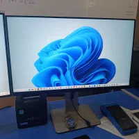 مانیتور بدون فریم 24 LED IPS Dell HDMI