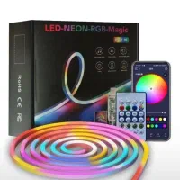 پخش کلیه ریسه ها نئون فلکسی RGB