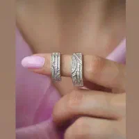 حلقه ست و حلقه تک نقره|جواهرات|اندیمشک, |دیوار