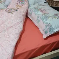 روتختی ۲نفره،۲روهست  جنس خوب پارچه ش زارا هست|سرویس روتختی|فردیس, منظریه|دیوار
