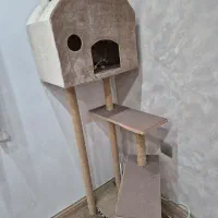 اسباب بازی و خونه درختی گربه