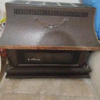 بخاری شومینه ای قهوه تی|بخاری، هیتر، شومینه|آمل, |دیوار