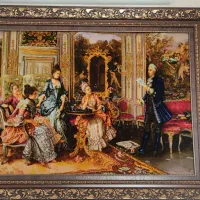 تابلو فرش دستباف|تابلو فرش|اندیشه, شهرک المهدی|دیوار