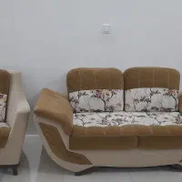 مبل راحتی ۹ نفره با جلو مبلی ۵ تکه