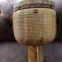 تنبک شیرانی در حد نو بدون کارکرد|سازهای سنتی|کاشان, فاز ۲ ناجی آباد|دیوار