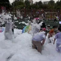 اجاره دستگاه کف پارتی ،کف بازی استخر بادی اب بازی