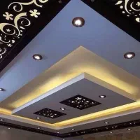 اجرایی سقف کاذب.کناف.ماربل شیت دیوار جداکننده|خدمات پیشه و مهارت|ری, شهید غیوری (ابن باویه)|دیوار