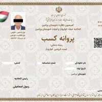 جواز کسب صنفی و خانگی