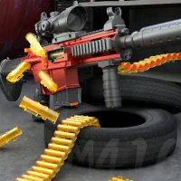 تفنگ اسباب بازی تیر پرتاب کن