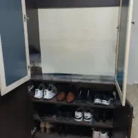 کمد لباس آینه دار و جاکفشی|جاکفشی، کمد، دراور|نوشهر, |دیوار