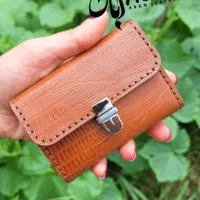 کیف کارت با چرم طبیعی دست دوز|کیف، کفش، کمربند|رشت, استقامت ۱|دیوار