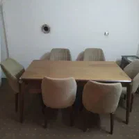 میز غذاخوری ۶نفره|میز و صندلی غذاخوری|خوی, |دیوار