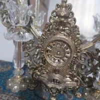 ایینه شمعدان برنز