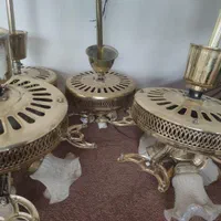 پنکه سقفی چوبی