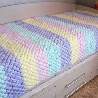 پتو دست بافت|رختخواب، بالش، پتو|تهران, هفده شهریور|دیوار